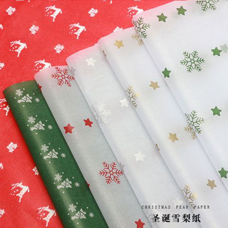 【20張/包】聖誕雪梨紙