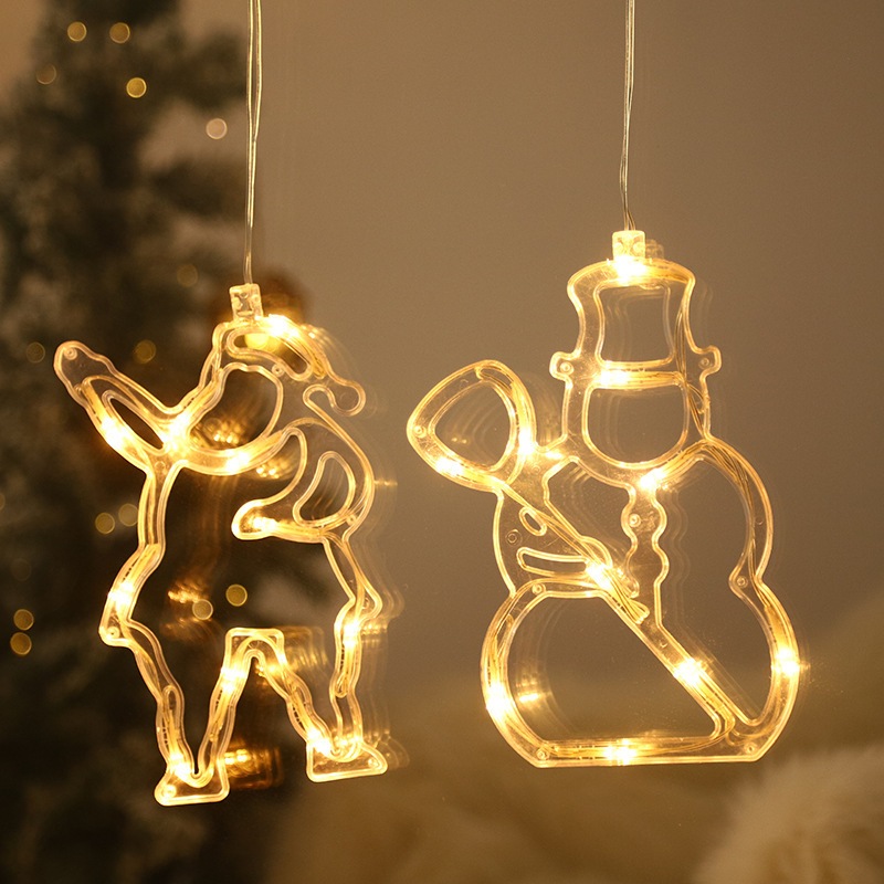 LED聖誕節吸盤燈(無附電池)