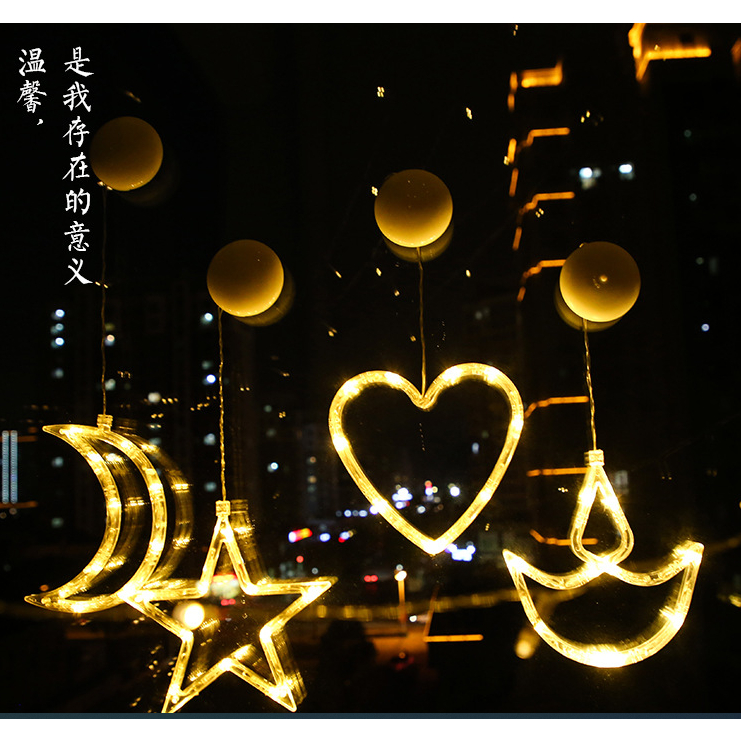 LED聖誕節吸盤燈(無附電池)
