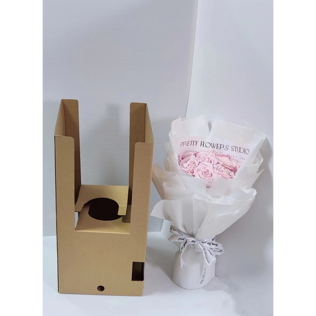 【5入/箱】花束宅配盒-白色(29*29*59宅配紙箱)