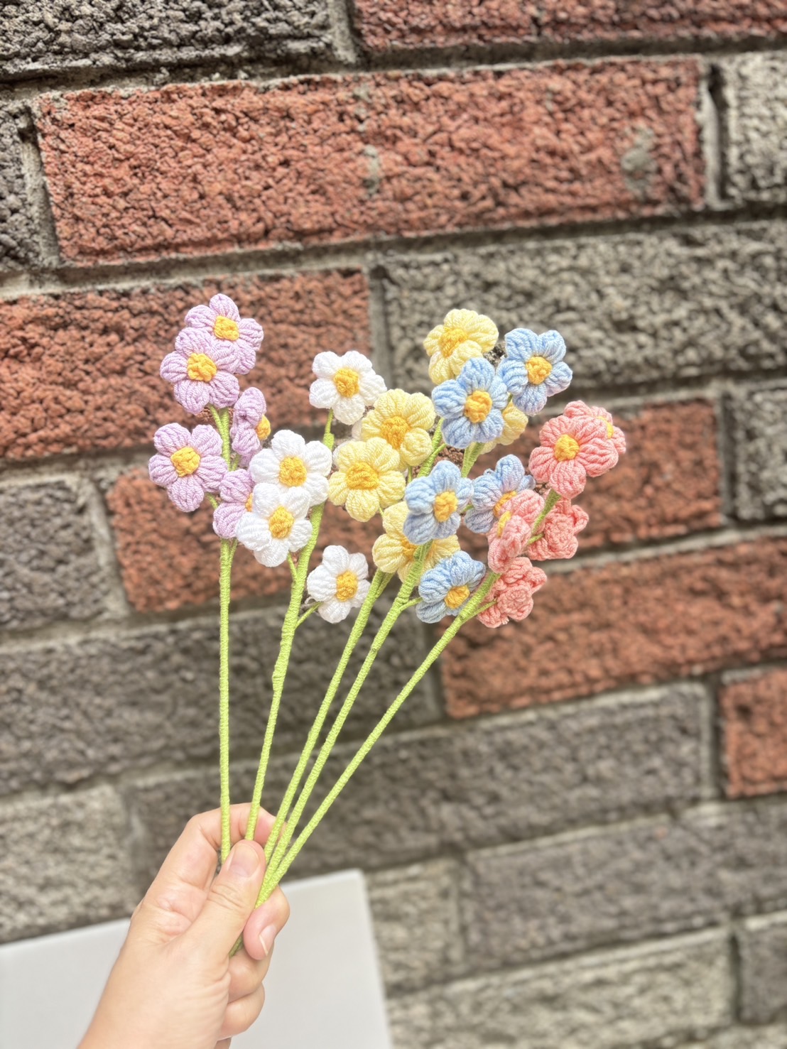 【10入/包】針織泡芙花