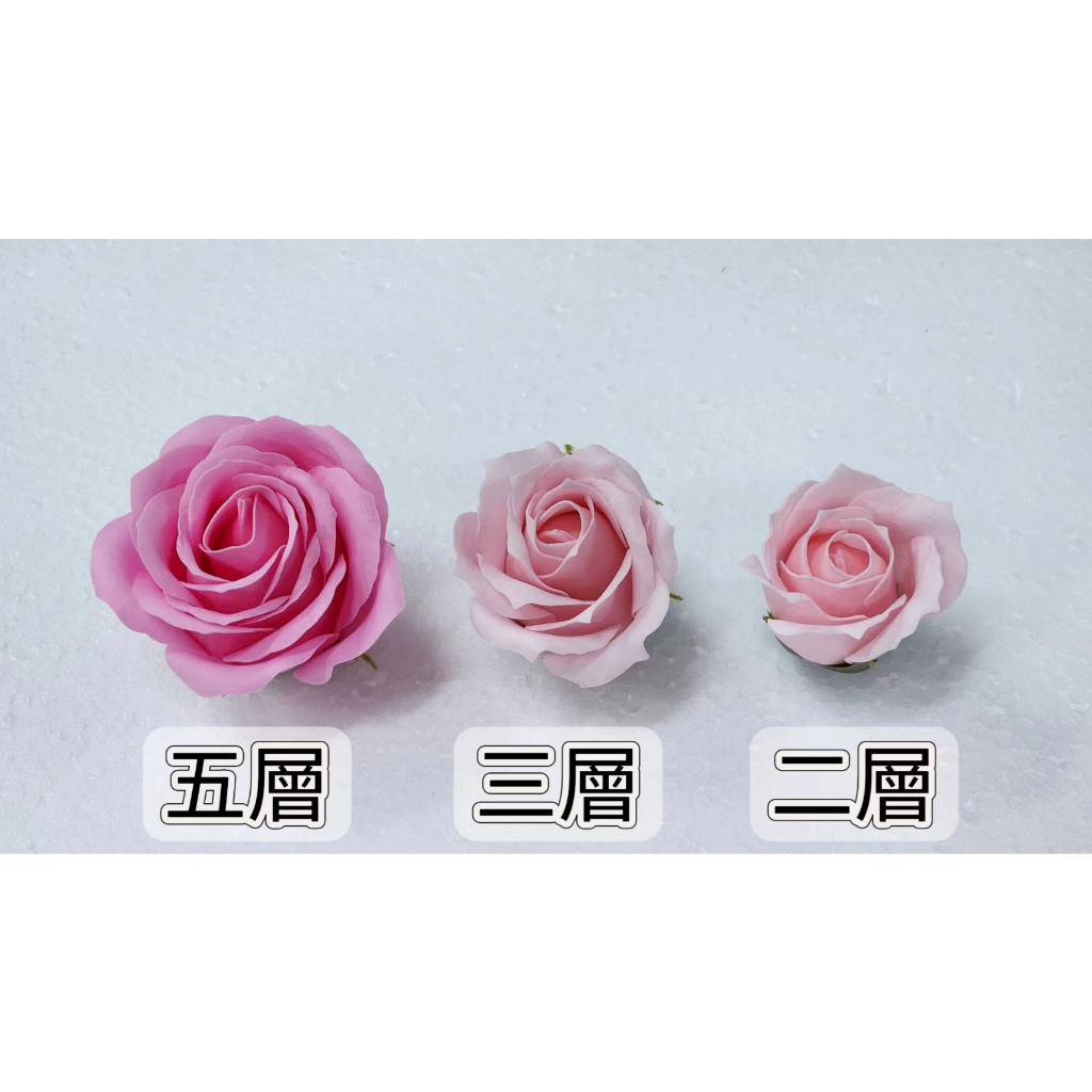 【25入/盒】五層玫瑰香皂花