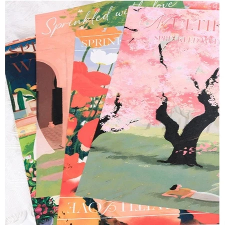【10張/包】春暖花開包裝紙
